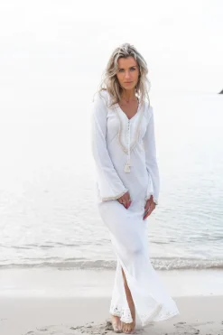 Kaftan Morena Blanc