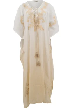Kaftan Nic Ombre White/Sand