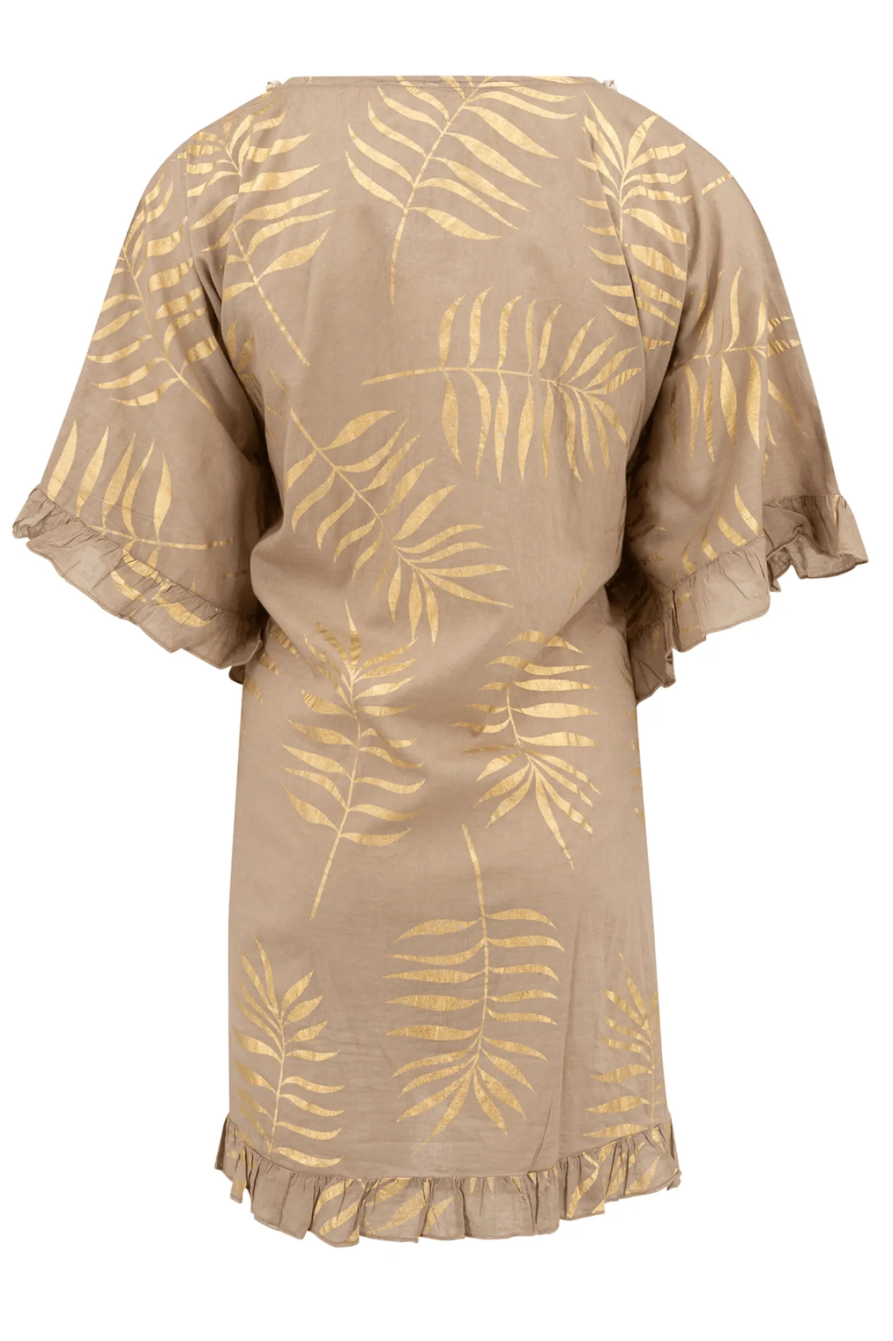Kimono court Leafy Taupe