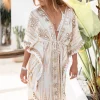 Kimono court Maysa Naturel