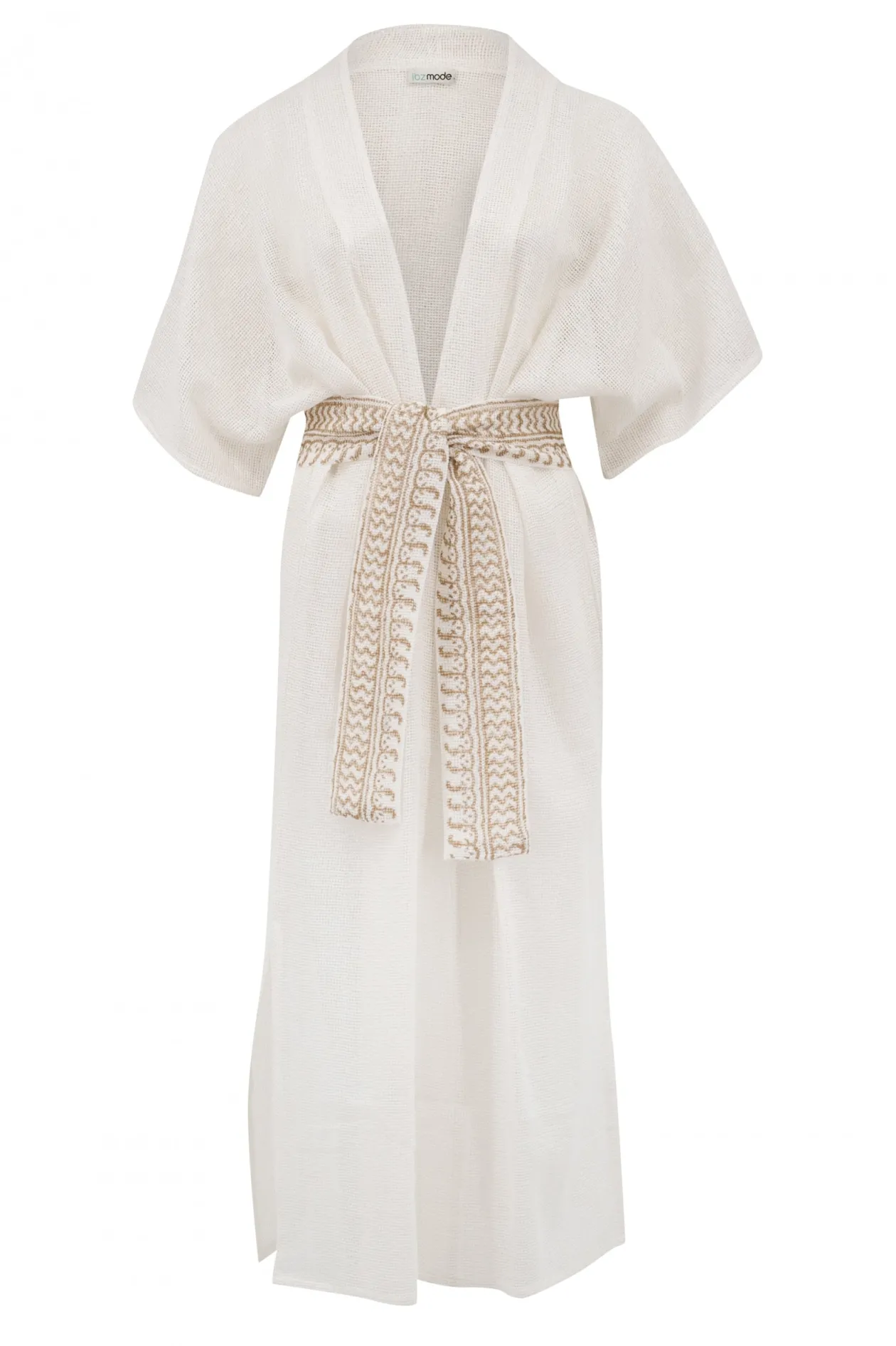 Kimono Deya uni blanc