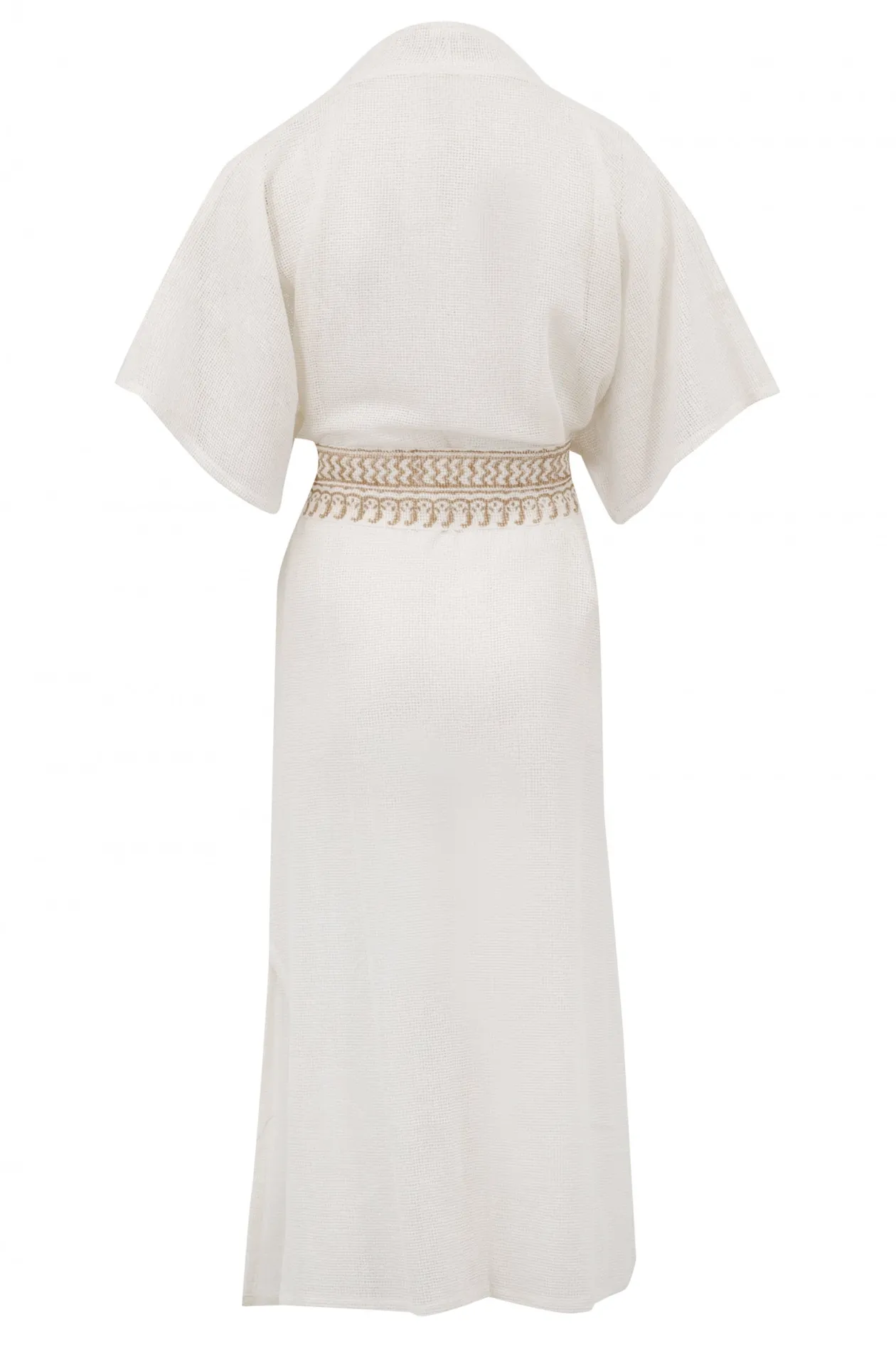 Kimono Deya uni blanc