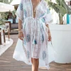 Kimono Griego Blanc/Bleu