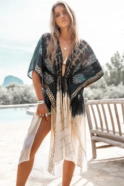Kimono Griego Noir