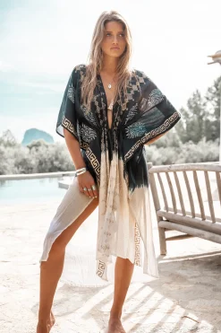 Kimono Griego Noir