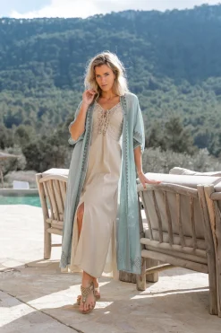 Kimono Harper Bleu