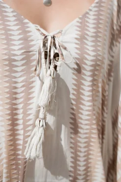 Long Kaftan Impresion Triangle