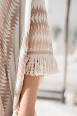 Long Kaftan Impresion Triangle