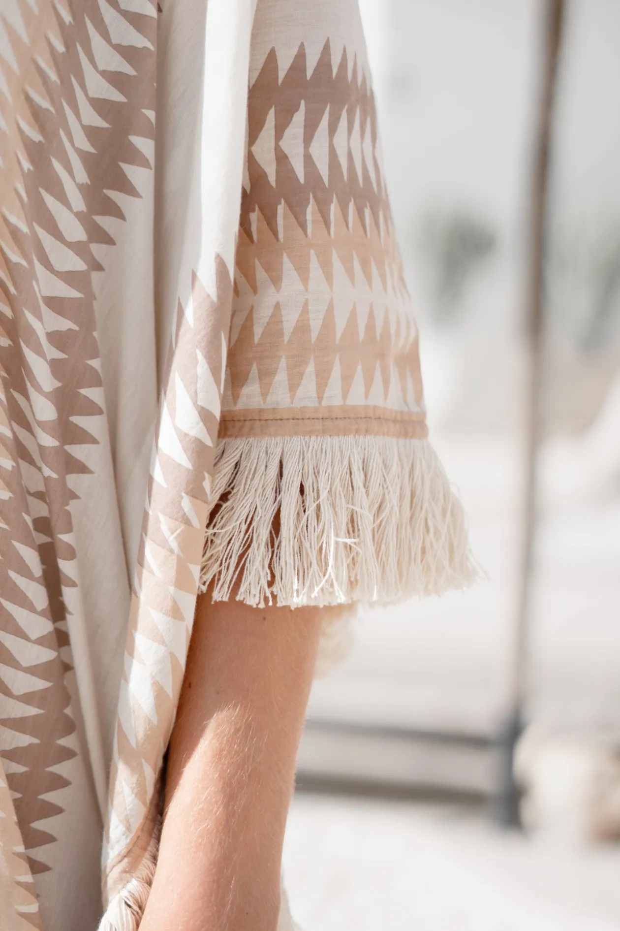Long Kaftan Impresion Triangle
