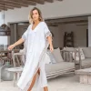 Long Kaftan Kira Scorva Blanc
