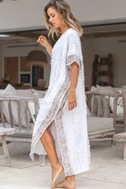 Long Kaftan Kira Scorva Blanc