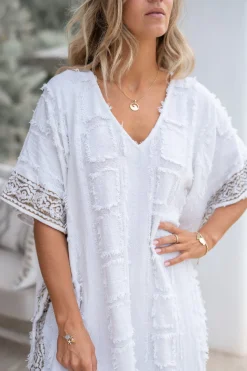 Long Kaftan Kira Scorva Blanc