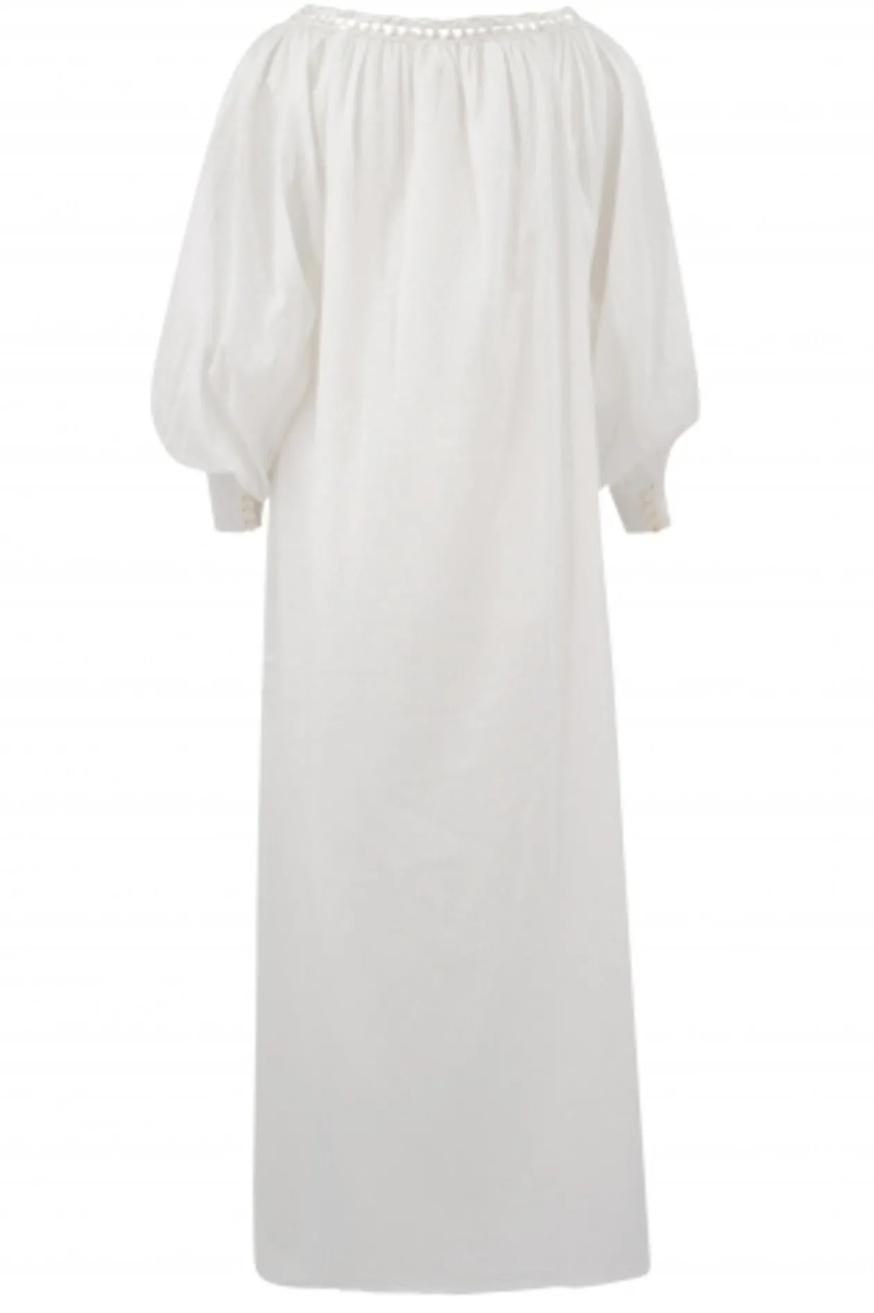 Long Kaftan Yira Blanc