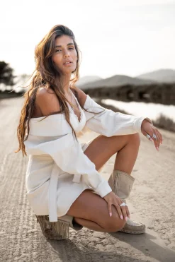 Muse Bolero Jacket Light Beige