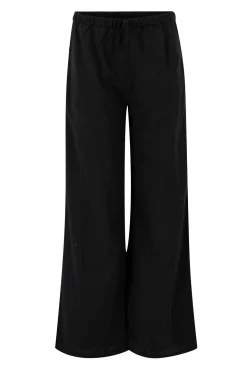 Pantalon Agar Bordado Noir