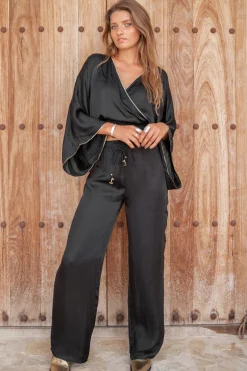 Pantalon Brisa Silk Noir
