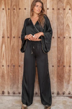 Pantalon Brisa Silk Noir