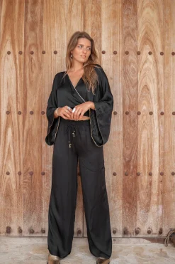 Pantalon Brisa Silk Noir