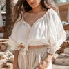 Pantalon court Chalina Sand