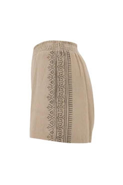 Pantalon court Nina Scorva Sand