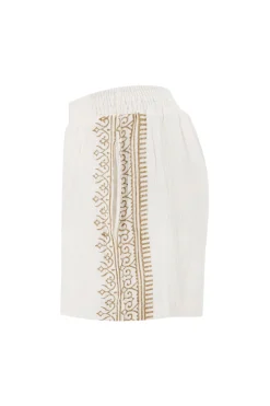 Pantalon court Nina Scorva Blanc