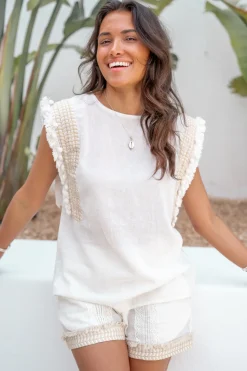 Pantalon court Sierra Ivory