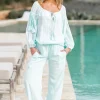 Pantalon de menthe Agar