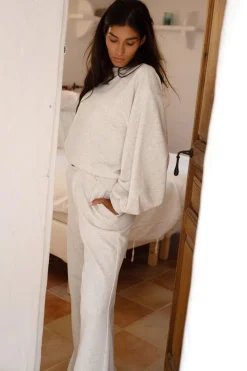 Pantalon de survêtement Severine Gris clair