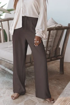 Pantalon en lin Lyana