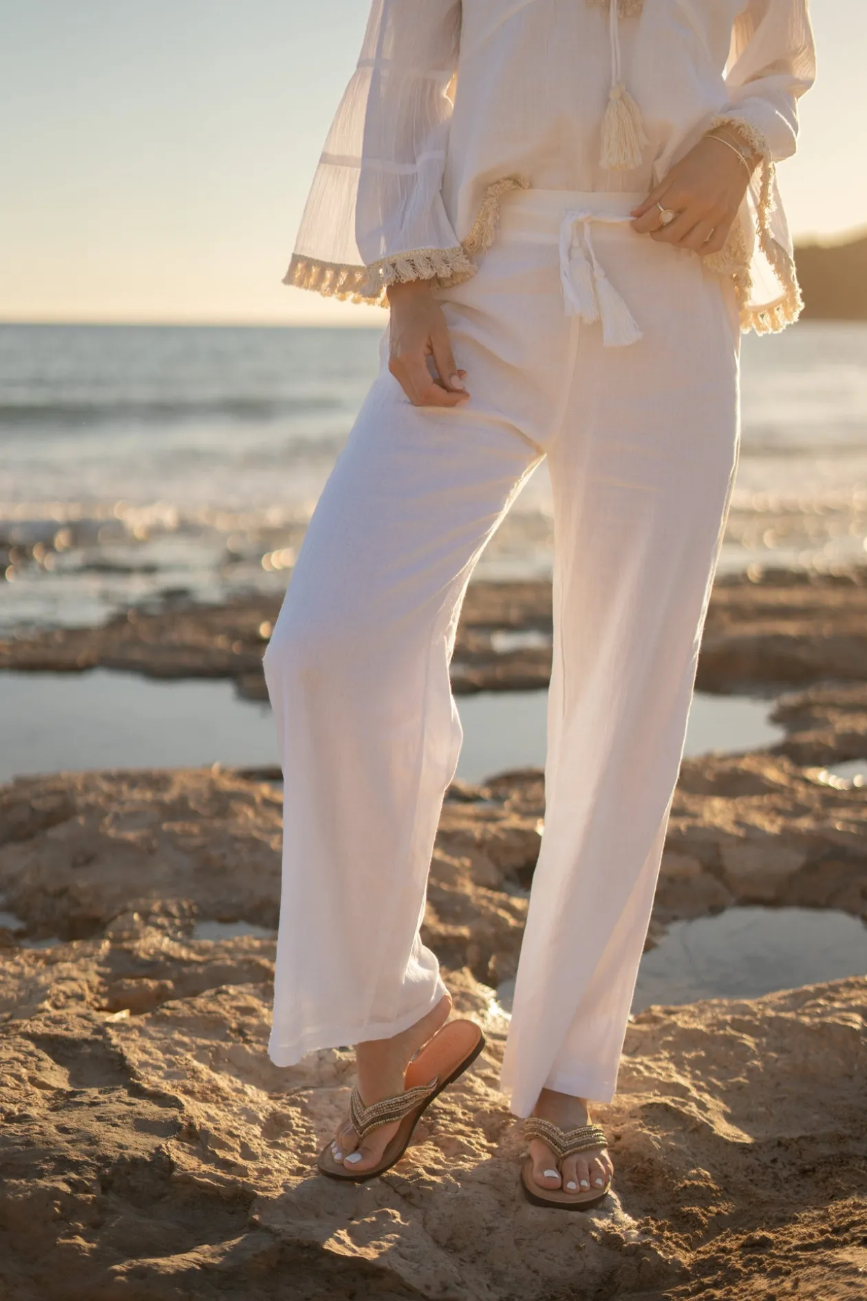 Pantalon Esma Blanc