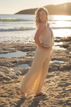 Pantalon Esma Sand