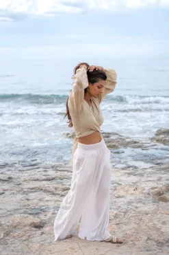 Pantalon Jorge Cuenca Blanc
