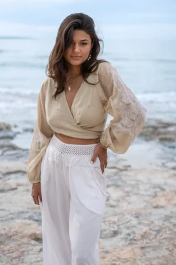 Pantalon Jorge Cuenca Blanc