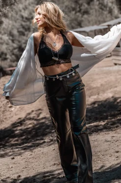 Pantalon Maud Western PU