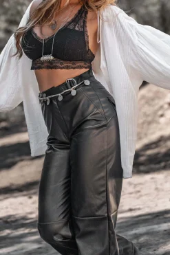 Pantalon Maud Western PU