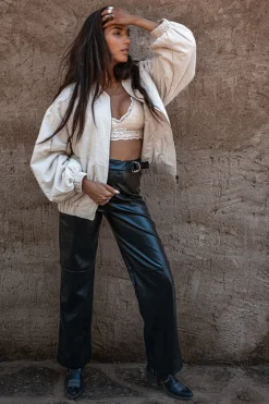 Pantalon Maud Western PU