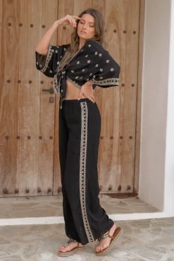 Pantalon noir Agar