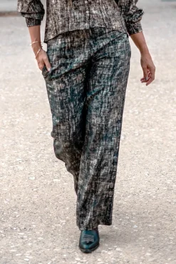 Pantalon Sparkle Black Gold