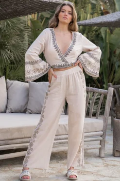 Pantalon Tonia Resort Ivoire