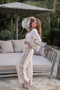 Pantalon Tonia Resort Ivoire