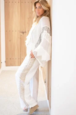 Pantalon Tonia Scorva Blanc