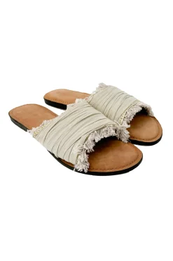 Pantoufle Inessa Ivory