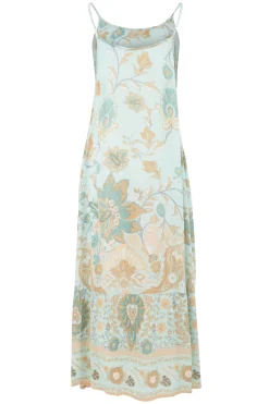 Robe à bretelles Aqua