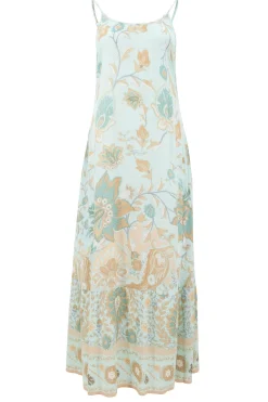 Robe à bretelles Aqua