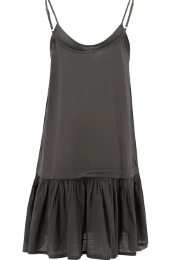 Robe à bretelles Evelyn Anthracite