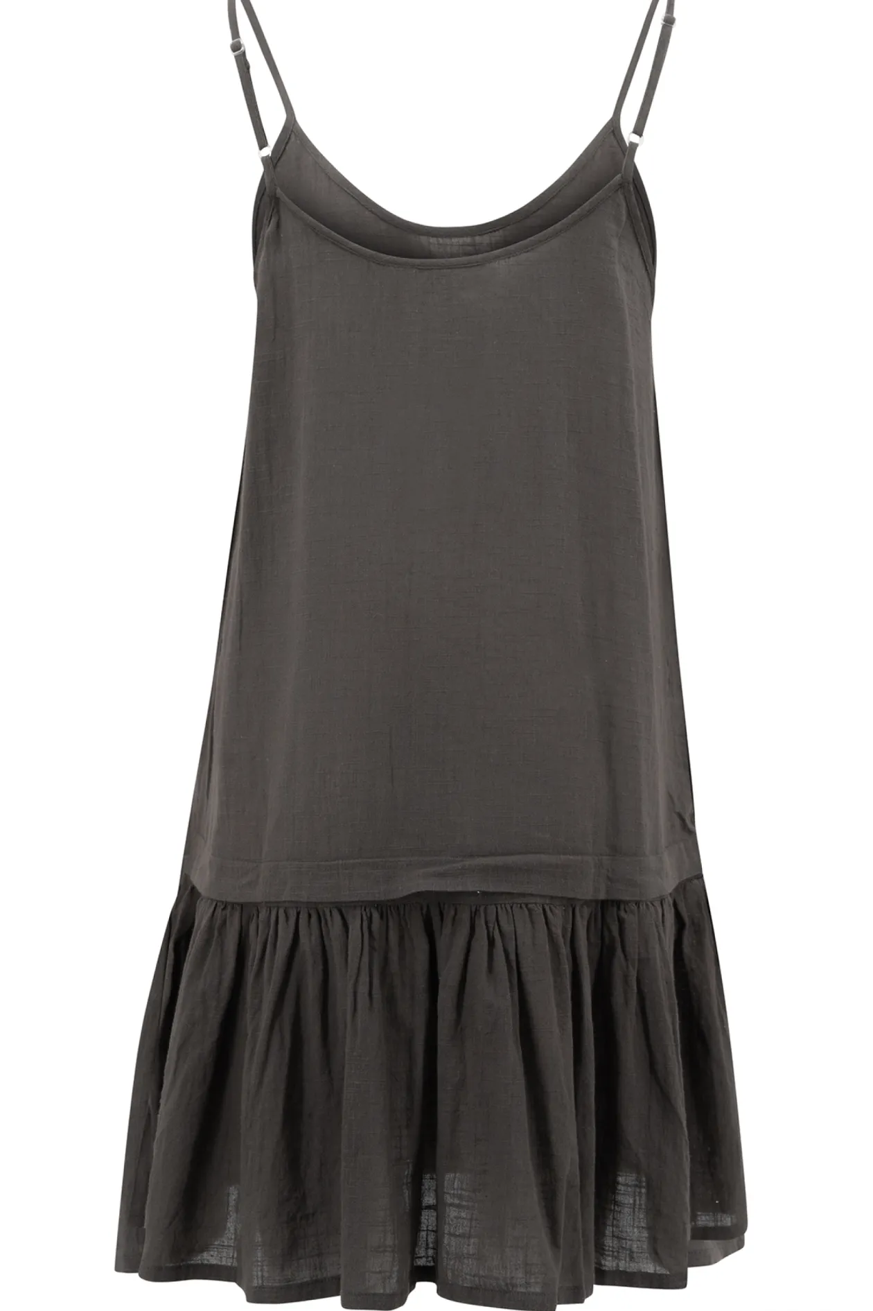 Robe à bretelles Evelyn Anthracite