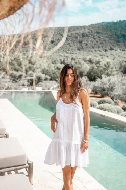 Robe à bretelles Evelyn White