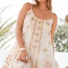 Robe à bretelles Faye Mirror Natural