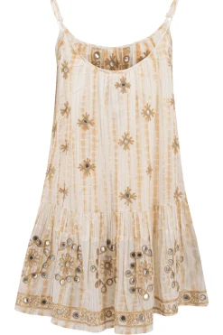 Robe à bretelles Faye Mirror Natural
