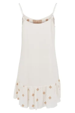 Robe à bretelles Ivoire